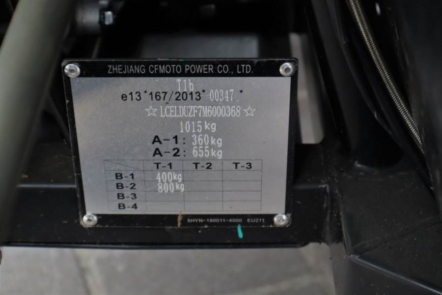 Side-by-side/ ATV CFMoto UFORCE600 Valid Inspection, *Guarantee! Dutch Regi: picture 7