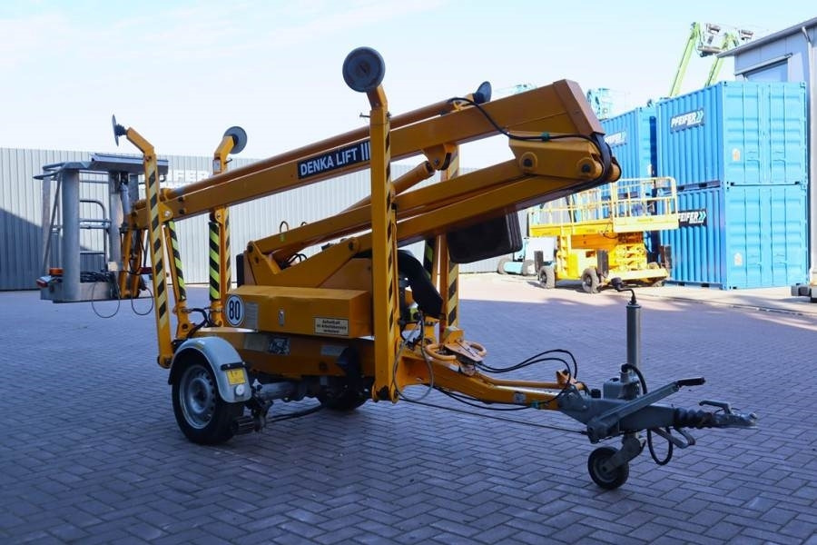 Denka-Lift JR12 Electric, 12m Working Height, 6.7m Reach, 120 - Trailer mounted boom lift: picture 2 Denka-Lift JR12 Electric, 12m Working Height, 6.7m Reach, 120 - Trailer mounted boom lift: picture 2