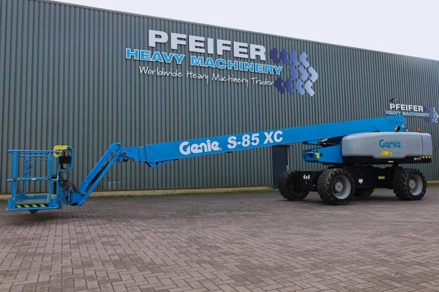 Genie S-85XC Valid inspection, *Guarantee! Diesel, 4x4 D - Telescopic boom: picture 1 Genie S-85XC Valid inspection, *Guarantee! Diesel, 4x4 D - Telescopic boom: picture 1
