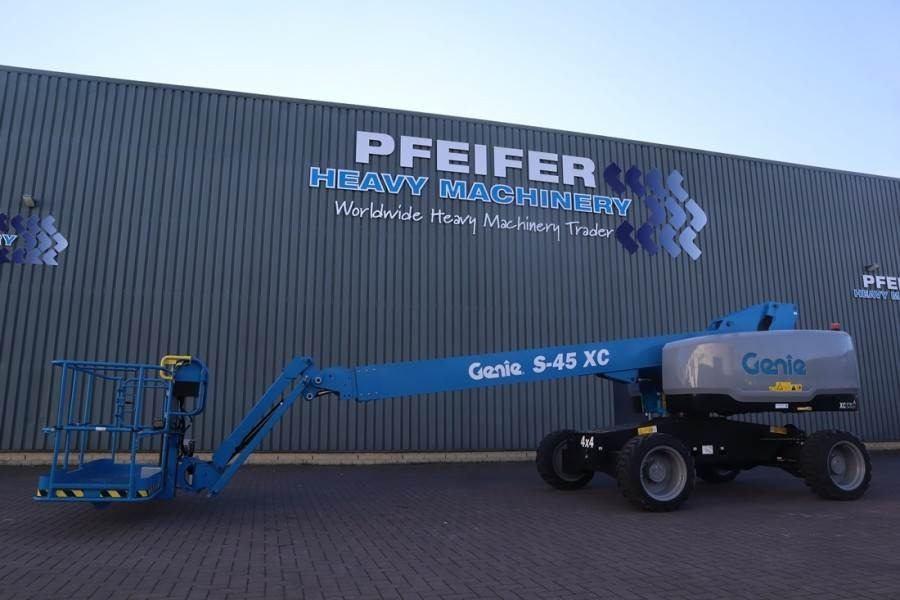 Genie S45XC Valid Inspection, *Guarantee! Diesel, 4x4 Dr - Telescopic boom: picture 1 Genie S45XC Valid Inspection, *Guarantee! Diesel, 4x4 Dr - Telescopic boom: picture 1