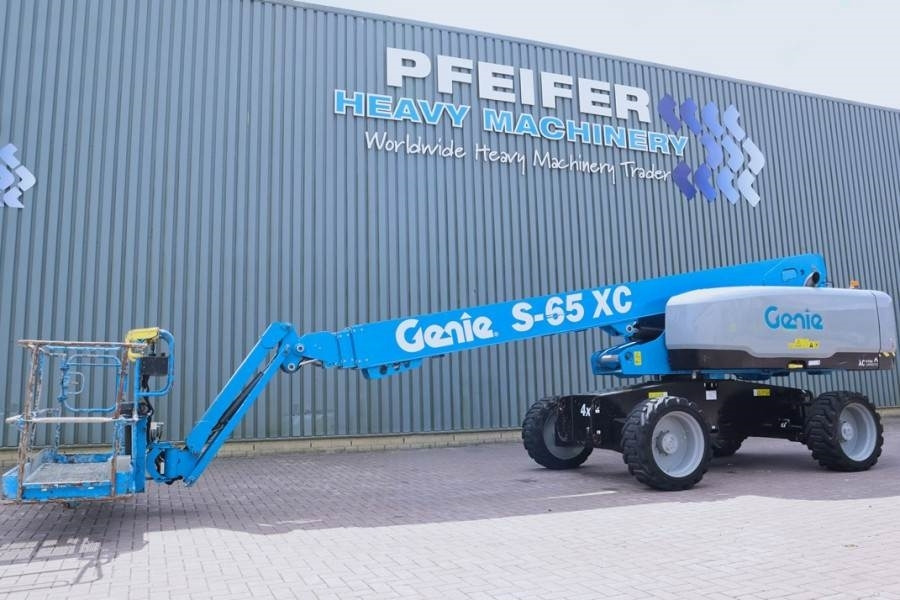 Genie S65XC Guarantee! Diesel, 4x4 Drive, 21.8m Working  - Telescopic boom: picture 1 Genie S65XC Guarantee! Diesel, 4x4 Drive, 21.8m Working  - Telescopic boom: picture 1