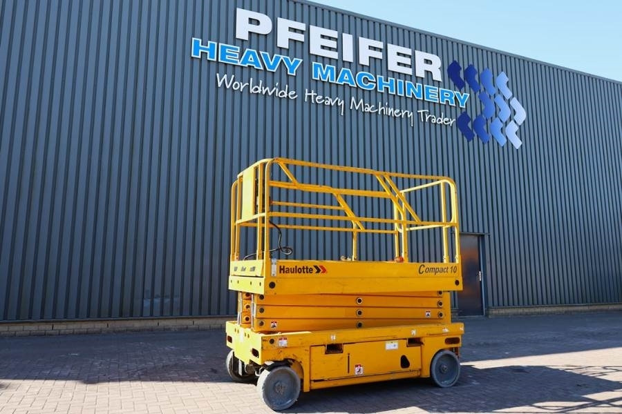 Haulotte Compact 10 Electric, 10m Working Height, 450kg Cap - Scissor lift: picture 1 Haulotte Compact 10 Electric, 10m Working Height, 450kg Cap - Scissor lift: picture 1