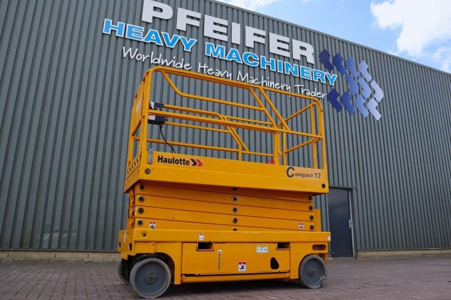 Haulotte Compact 12 Electric, 12m Working Height, 300kg Cap - Scissor lift: picture 1 Haulotte Compact 12 Electric, 12m Working Height, 300kg Cap - Scissor lift: picture 1