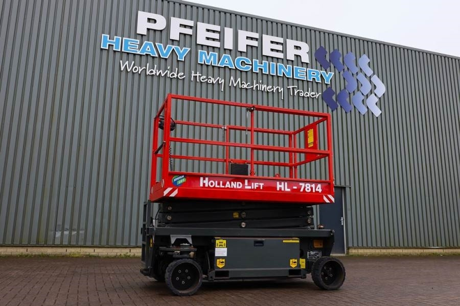 Holland Lift Ecostar HL-7814 Electric, 10m Working Height, 450k - Scissor lift: picture 1 Holland Lift Ecostar HL-7814 Electric, 10m Working Height, 450k - Scissor lift: picture 1