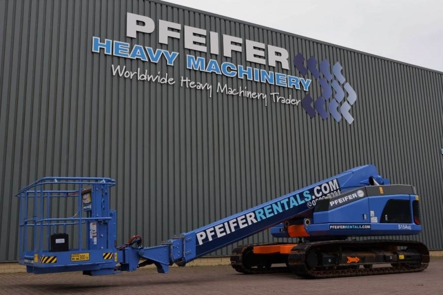 Nagano S15Auj Valid inspection, Diesel, 15 m Working Heig - Telescopic boom: picture 1 Nagano S15Auj Valid inspection, Diesel, 15 m Working Heig - Telescopic boom: picture 1