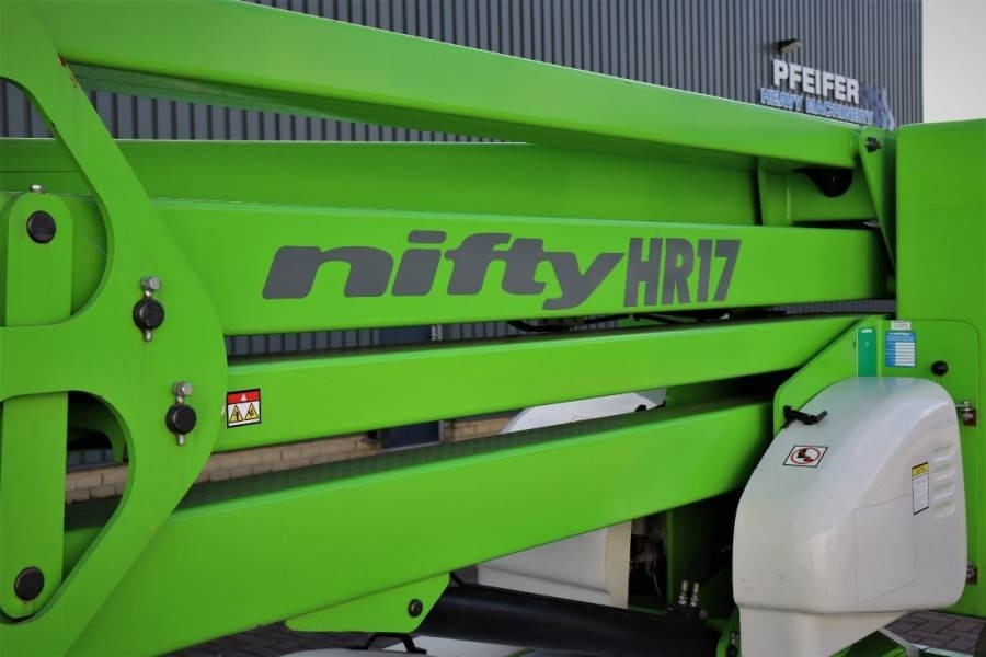 Articulated boom Niftylift HR17NDE HYBRIDE Hybrid Battery & Diesel, 17m Worki: picture 6 Articulated boom Niftylift HR17NDE HYBRIDE Hybrid Battery & Diesel, 17m Worki: picture 6