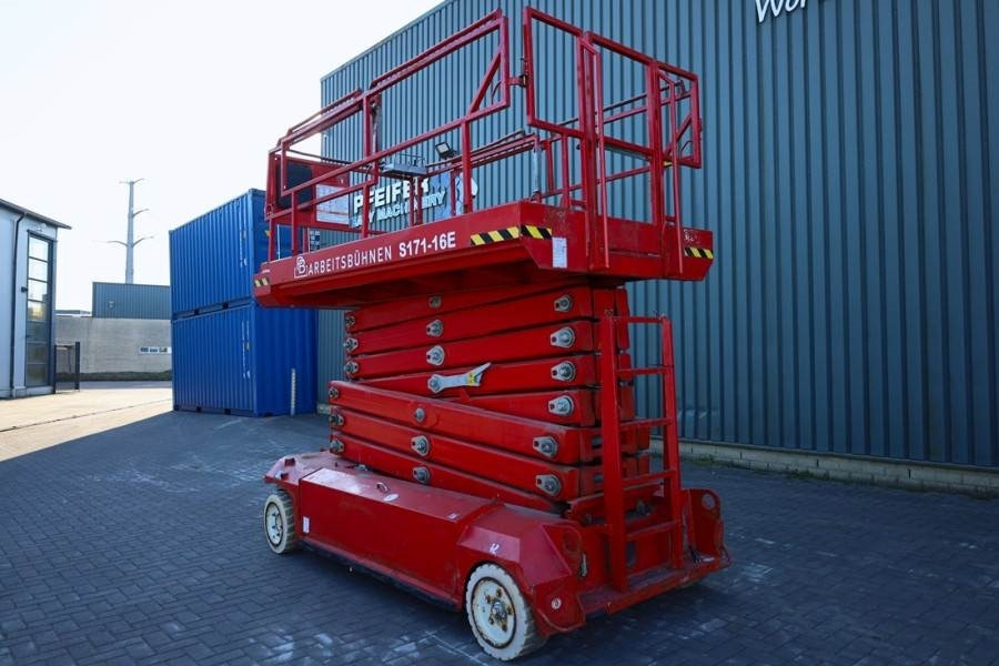 Scissor lift PB LIFT S171-16E Electric, 17.3m Working Height, 400k: picture 8