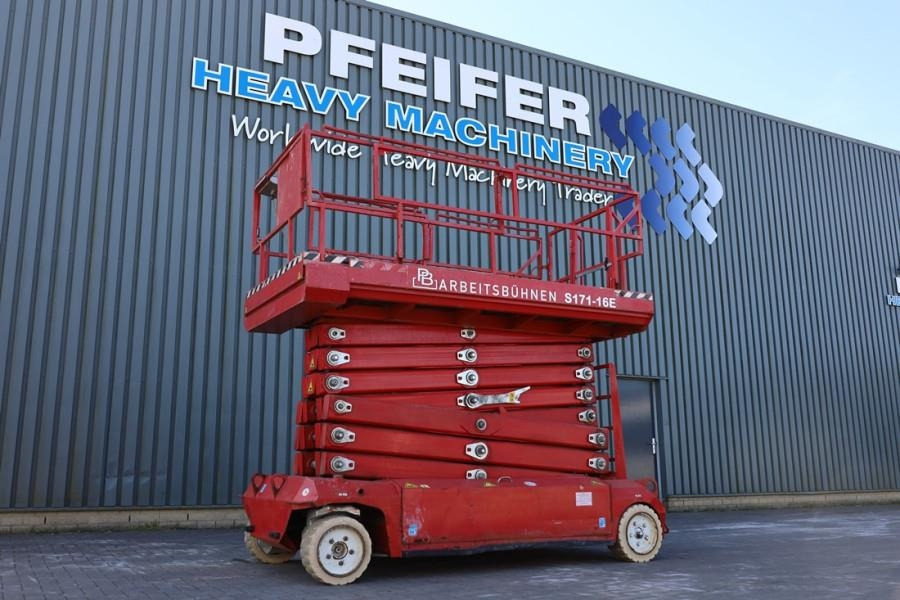 PB LIFT S171-16E Electric, 17.3m Working Height, 400k - Scissor lift: picture 1 PB LIFT S171-16E Electric, 17.3m Working Height, 400k - Scissor lift: picture 1