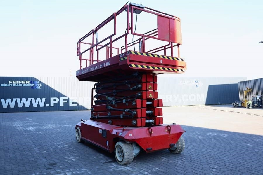 Scissor lift PB LIFT S171-16E Electric, 17.3m Working Height, 400k: picture 7