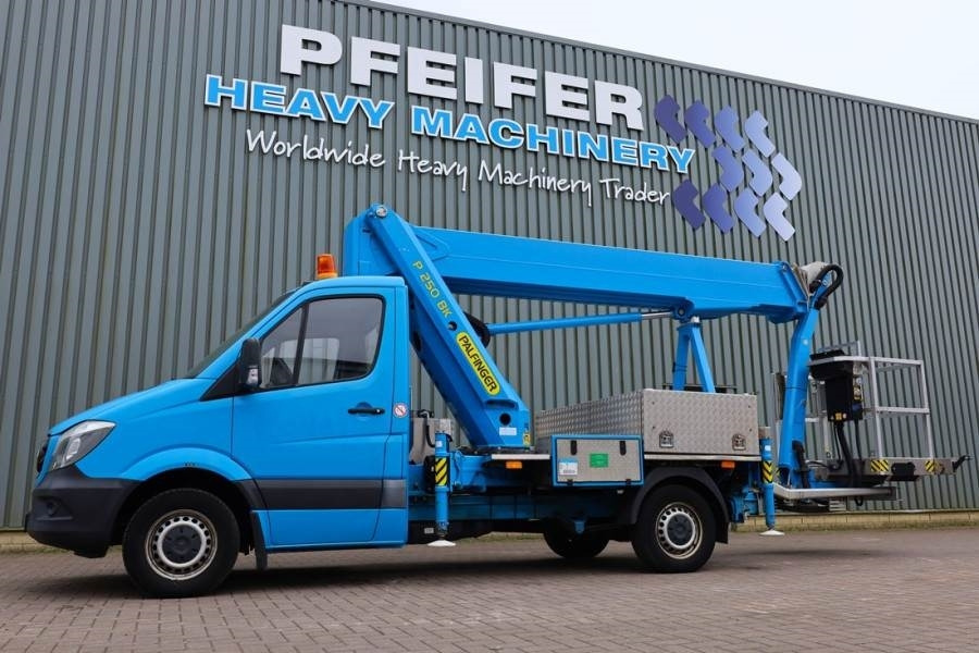 Palfinger P250BK Driving Licence B/3, Mercedes-Benz, 25m Wor - Truck mounted aerial platform: picture 1 Palfinger P250BK Driving Licence B/3, Mercedes-Benz, 25m Wor - Truck mounted aerial platform: picture 1