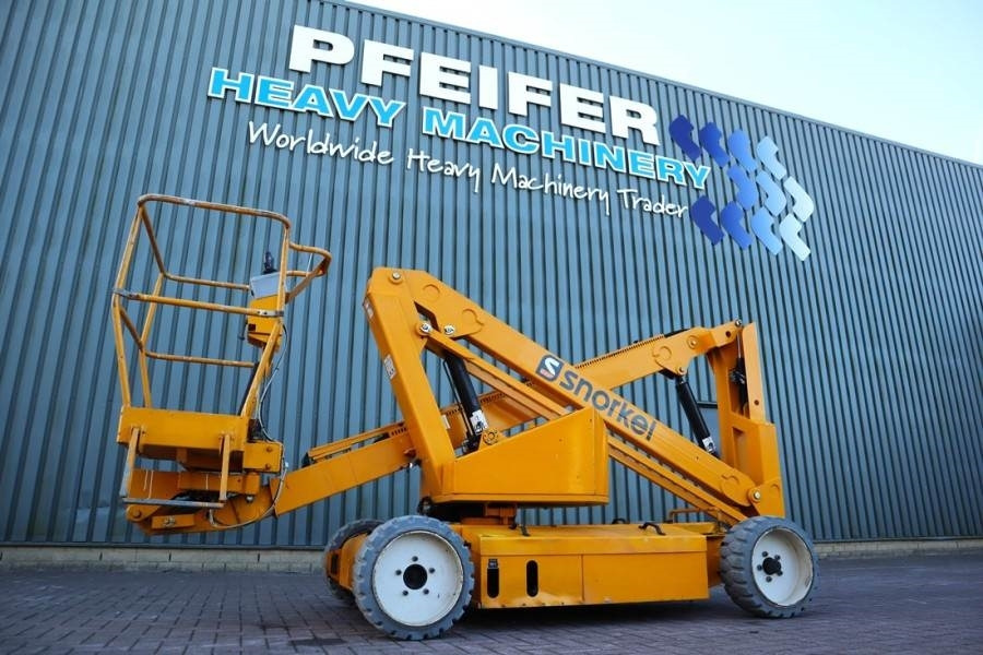 Snorkel A38E Electric, 13.5m Working Height, 6.1m Reach, 2  - Articulated boom: picture 1 Snorkel A38E Electric, 13.5m Working Height, 6.1m Reach, 2  - Articulated boom: picture 1