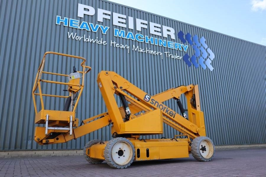Snorkel A38E Electric, 13.5m Working Height, 6.1m Reach, 2  - Articulated boom: picture 1 Snorkel A38E Electric, 13.5m Working Height, 6.1m Reach, 2  - Articulated boom: picture 1