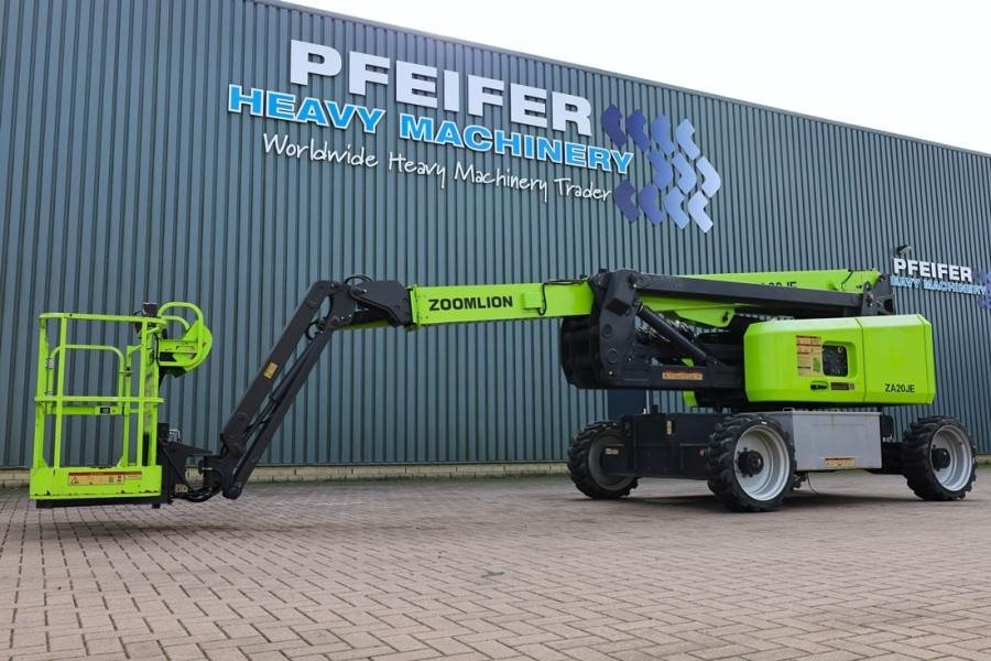 Zoomlion ZA20JE Fully Electric Lithium-Powered, 4x4 Rough T - Articulated boom: picture 1 Zoomlion ZA20JE Fully Electric Lithium-Powered, 4x4 Rough T - Articulated boom: picture 1