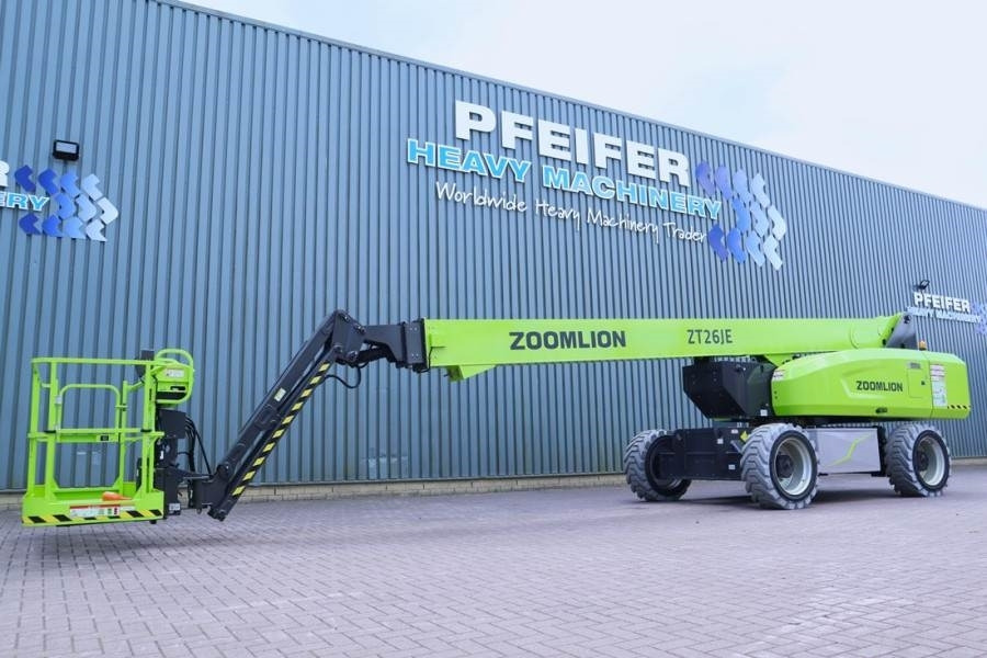 Zoomlion ZT26JE Fully Electric Lithium-Powered, 4x4 Rough T - Telescopic boom: picture 1 Zoomlion ZT26JE Fully Electric Lithium-Powered, 4x4 Rough T - Telescopic boom: picture 1