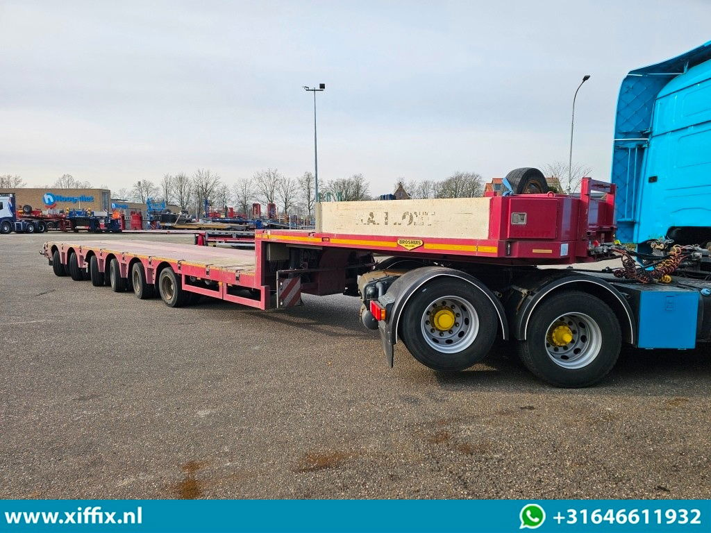 Broshuis 6-ass. Uitschuifbare semi dieplader / SL assen / 5x gestuurd - Low loader semi-trailer: picture 4 Broshuis 6-ass. Uitschuifbare semi dieplader / SL assen / 5x gestuurd - Low loader semi-trailer: picture 4