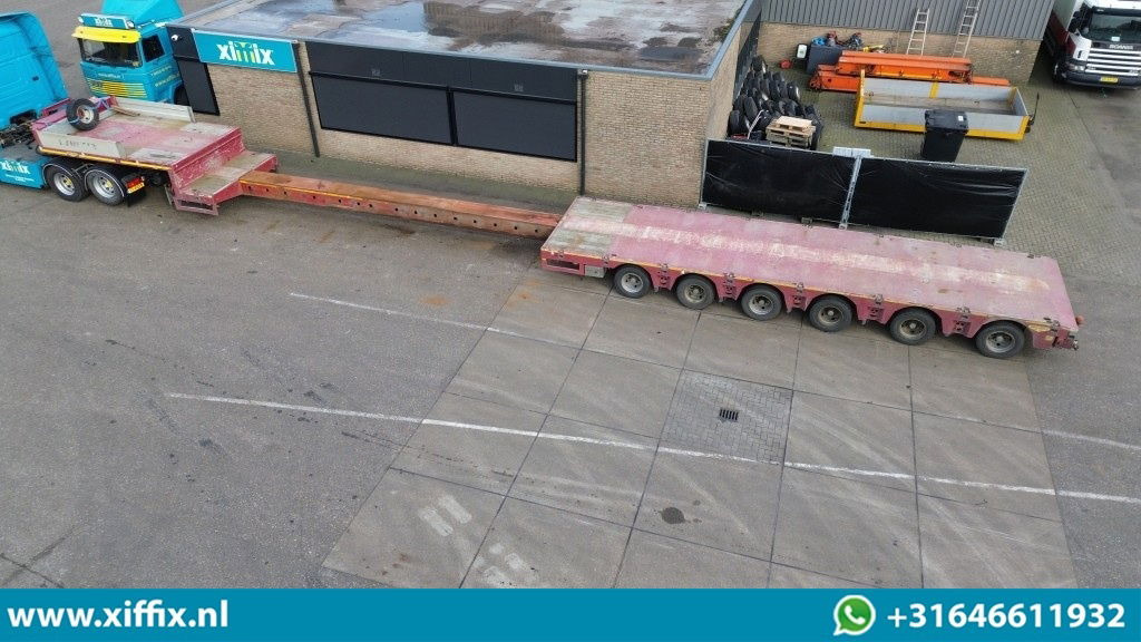 Broshuis 6-ass. Uitschuifbare semi dieplader / SL assen / 5x gestuurd - Low loader semi-trailer: picture 2 Broshuis 6-ass. Uitschuifbare semi dieplader / SL assen / 5x gestuurd - Low loader semi-trailer: picture 2