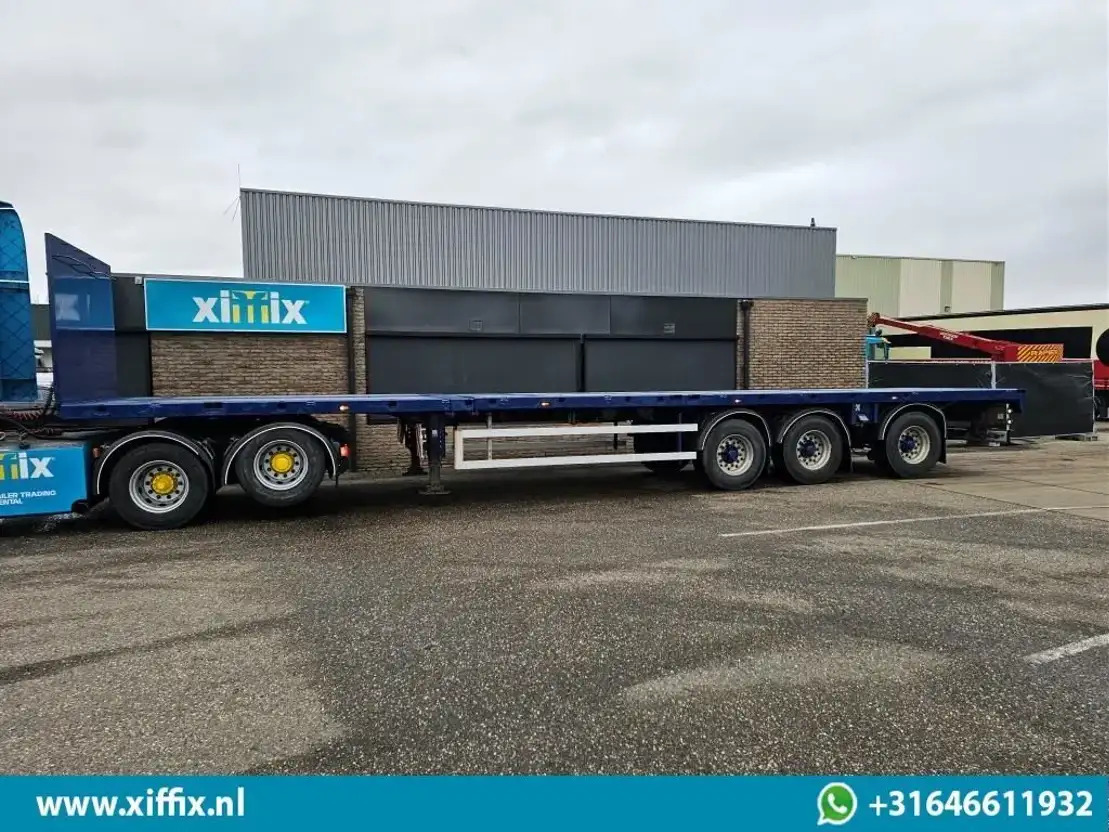 Doll 3-ass. Vlakke uitschuifbare oplegger / Naloop gestuurd / 14090 - Dropside/ Flatbed semi-trailer: picture 4 Doll 3-ass. Vlakke uitschuifbare oplegger / Naloop gestuurd / 14090 - Dropside/ Flatbed semi-trailer: picture 4