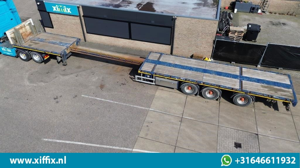 Doll 3-ass. Vlakke uitschuifbare oplegger / Naloop gestuurd - Dropside/ Flatbed semi-trailer: picture 2 Doll 3-ass. Vlakke uitschuifbare oplegger / Naloop gestuurd - Dropside/ Flatbed semi-trailer: picture 2