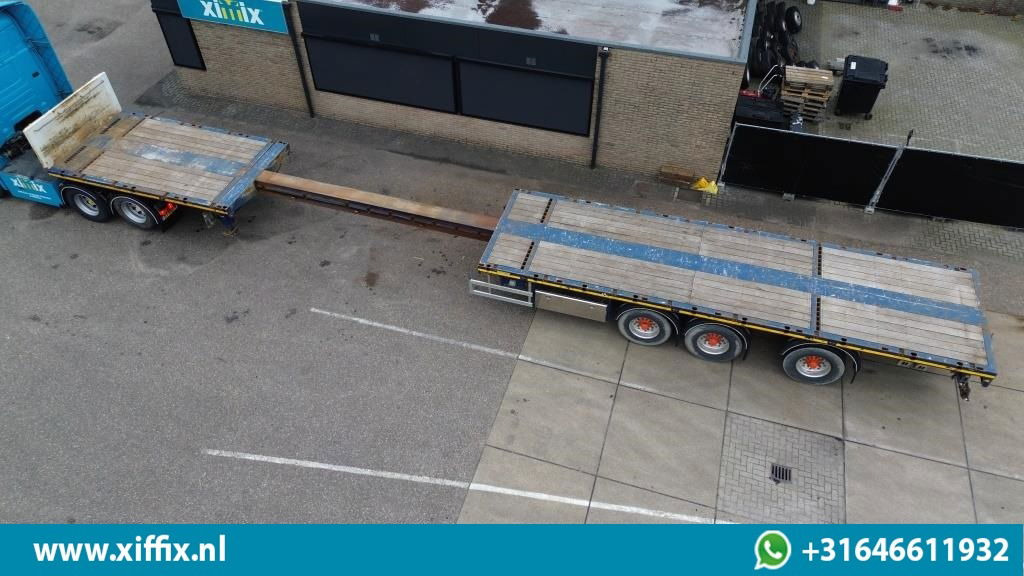 Doll 3-ass. Vlakke uitschuifbare oplegger / Naloop gestuurd - Dropside/ Flatbed semi-trailer: picture 2 Doll 3-ass. Vlakke uitschuifbare oplegger / Naloop gestuurd - Dropside/ Flatbed semi-trailer: picture 2