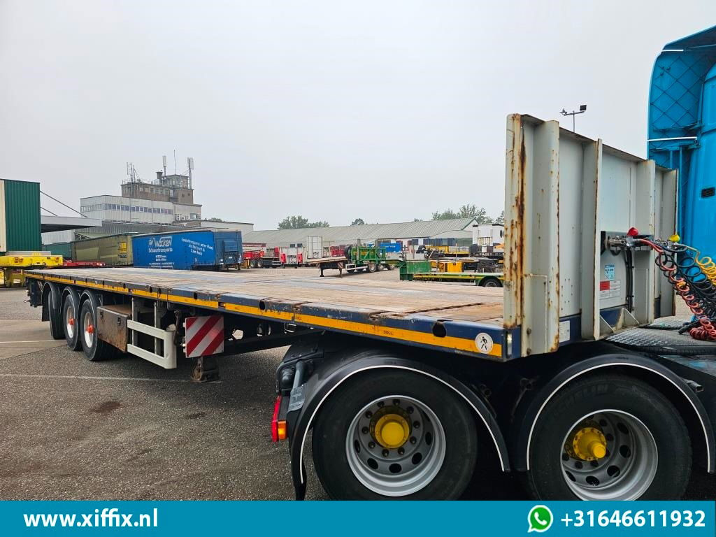 Doll 3-ass. Vlakke uitschuifbare oplegger / Naloop gestuurd - Dropside/ Flatbed semi-trailer: picture 4 Doll 3-ass. Vlakke uitschuifbare oplegger / Naloop gestuurd - Dropside/ Flatbed semi-trailer: picture 4