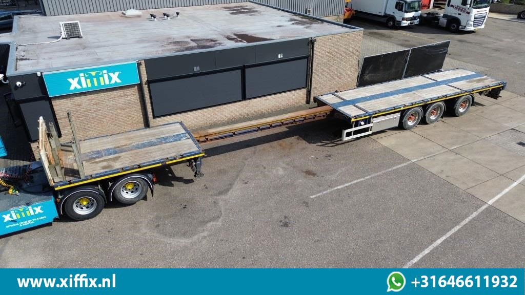 Doll 3-ass. Vlakke uitschuifbare oplegger / Naloop gestuurd - Dropside/ Flatbed semi-trailer: picture 1 Doll 3-ass. Vlakke uitschuifbare oplegger / Naloop gestuurd - Dropside/ Flatbed semi-trailer: picture 1