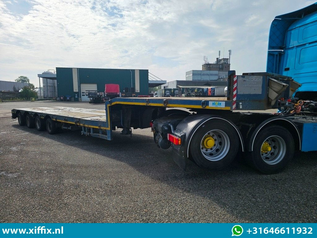 ES-GE 4-ass. Uitschuifbare semi dieplader / 78 cm. Hoog / 2x naloop gestuurd - Low loader semi-trailer: picture 4 ES-GE 4-ass. Uitschuifbare semi dieplader / 78 cm. Hoog / 2x naloop gestuurd - Low loader semi-trailer: picture 4