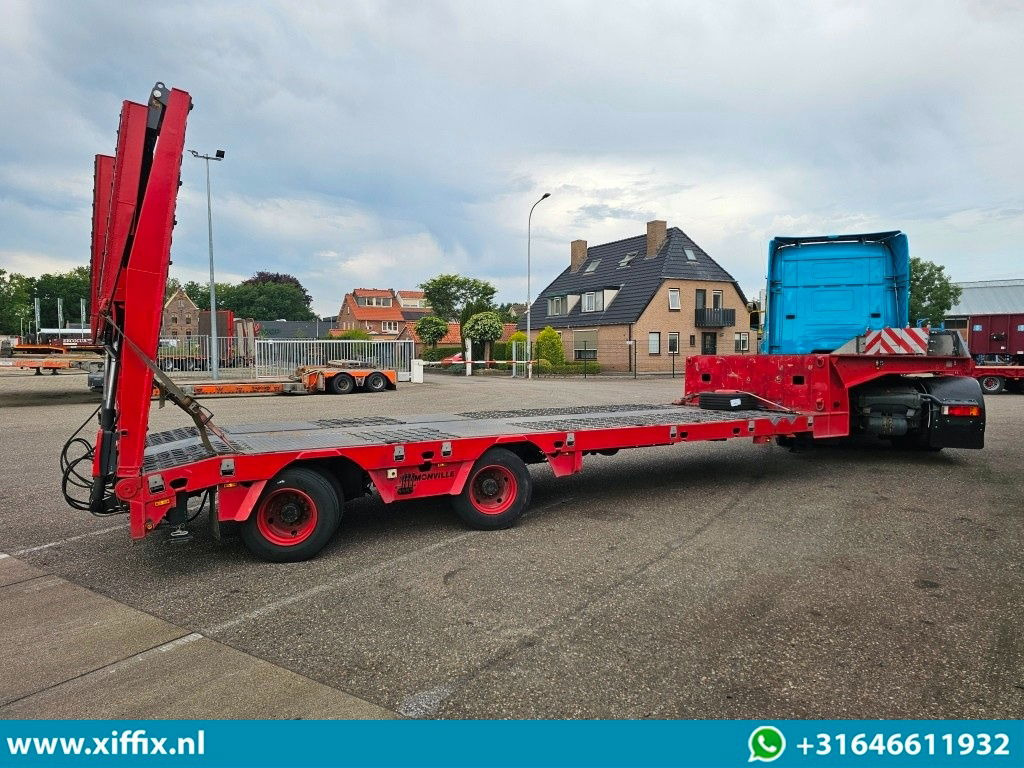 Faymonville 2-ass. Uitschuifbare semi dieplader met dubbele hydr. Kleppen / 2x gestuurd - Low loader semi-trailer: picture 4 Faymonville 2-ass. Uitschuifbare semi dieplader met dubbele hydr. Kleppen / 2x gestuurd - Low loader semi-trailer: picture 4