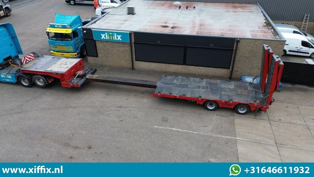 Faymonville 2-ass. Uitschuifbare semi dieplader met dubbele hydr. Kleppen / 2x gestuurd - Low loader semi-trailer: picture 2 Faymonville 2-ass. Uitschuifbare semi dieplader met dubbele hydr. Kleppen / 2x gestuurd - Low loader semi-trailer: picture 2