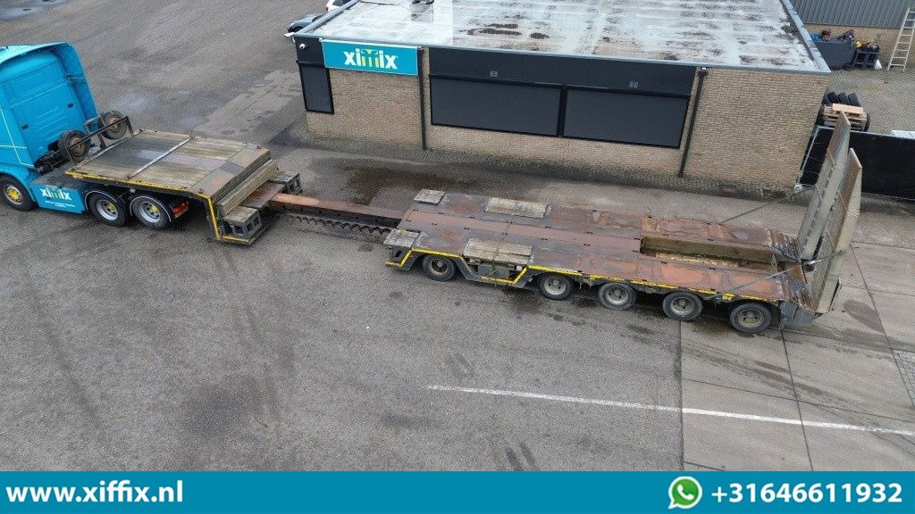 Lintrailers 5-ass. Uitschuifbare semi dieplader met hydr. Kleppen / 275 cm. Bree - Low loader semi-trailer: picture 2 Lintrailers 5-ass. Uitschuifbare semi dieplader met hydr. Kleppen / 275 cm. Bree - Low loader semi-trailer: picture 2