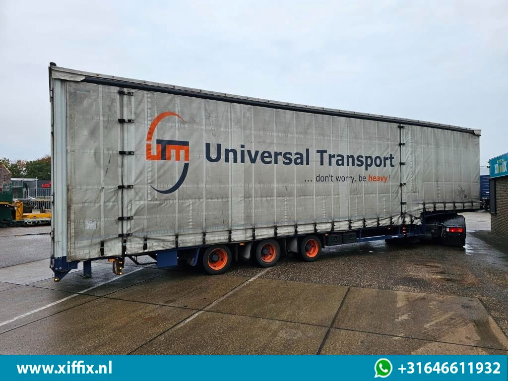 Meusburger 3-ass. Mega Semi dieplader met huifopbouw - Low loader semi-trailer: picture 4 Meusburger 3-ass. Mega Semi dieplader met huifopbouw - Low loader semi-trailer: picture 4