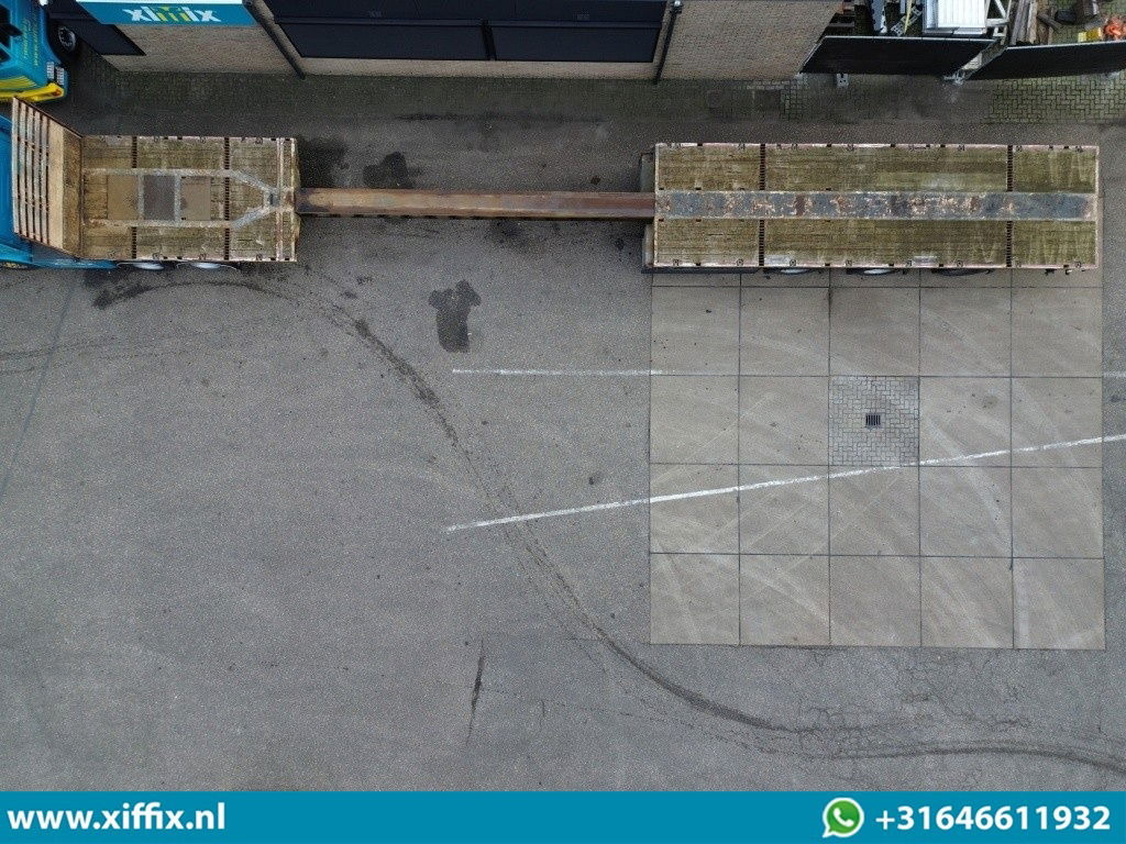 Meusburger 3-ass. Vlakke uitschuifbare oplegger / 3x gestuurd - Dropside/ Flatbed semi-trailer: picture 3 Meusburger 3-ass. Vlakke uitschuifbare oplegger / 3x gestuurd - Dropside/ Flatbed semi-trailer: picture 3