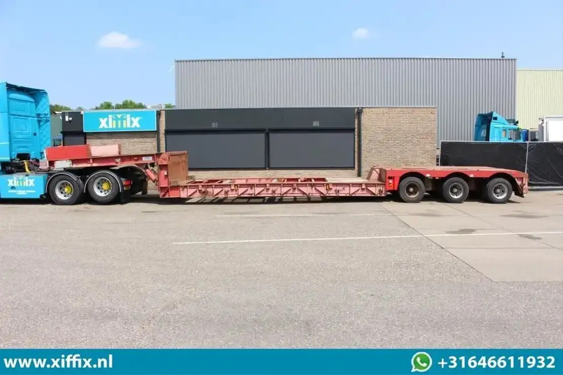 Low loader semi-trailer Nooteboom 3-ass. Dieplader / 3x gestuurd: picture 6