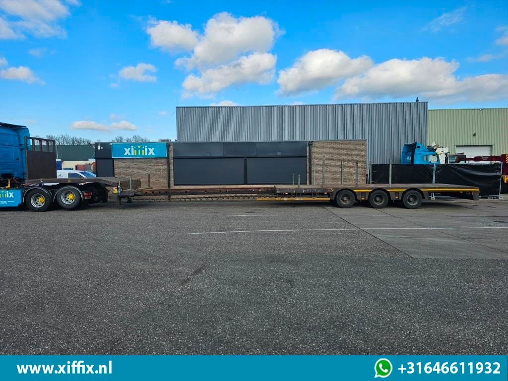 Low loader semi-trailer Nooteboom 3-ass. Uitschuifbare semi dieplader / Naloop gestuurd: picture 9