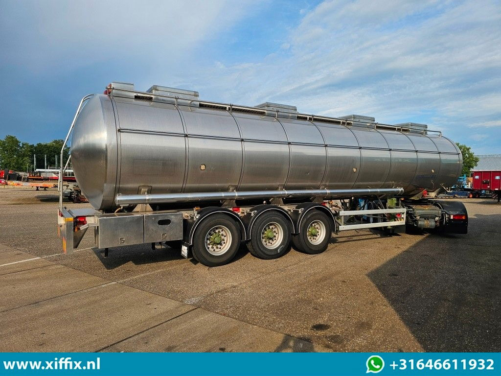 Tank semi-trailer Parcisa 3-ass. Geisoleerde RVS tankoplegger / ADR / Chemie / 1 Compartiment: picture 10