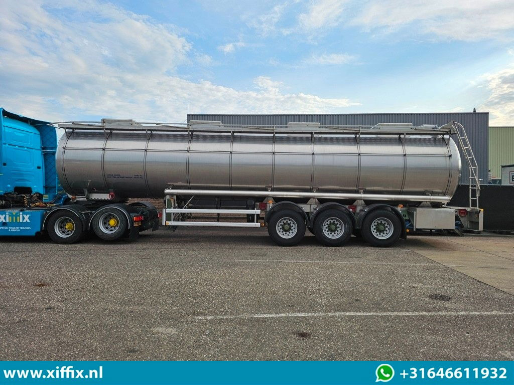 Tank semi-trailer Parcisa 3-ass. Geisoleerde RVS tankoplegger / ADR / Chemie / 1 Compartiment: picture 12