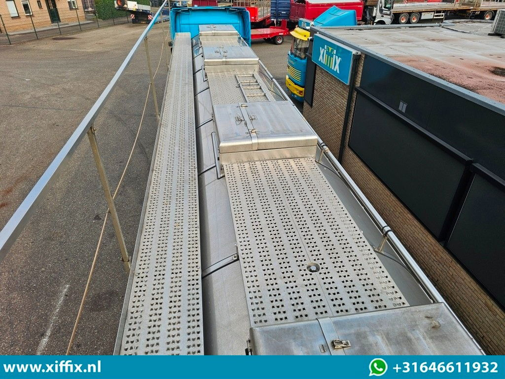 Tank semi-trailer Parcisa 3-ass. Geisoleerde RVS tankoplegger / ADR / Chemie / 1 Compartiment: picture 8