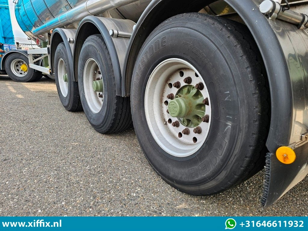 Tank semi-trailer Parcisa 3-ass. Geisoleerde RVS tankoplegger / ADR / Chemie / 1 Compartiment: picture 11