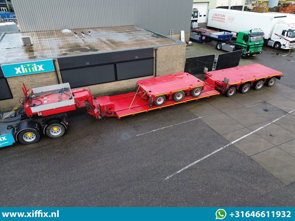SCHEUERLE 3 bed 4 dieplader met afneembare nek / Pendel assen - Low loader semi-trailer: picture 1 SCHEUERLE 3 bed 4 dieplader met afneembare nek / Pendel assen - Low loader semi-trailer: picture 1