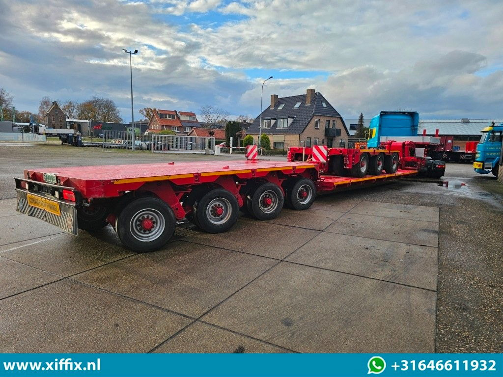 SCHEUERLE 3 bed 4 dieplader met afneembare nek / Pendel assen - Low loader semi-trailer: picture 4 SCHEUERLE 3 bed 4 dieplader met afneembare nek / Pendel assen - Low loader semi-trailer: picture 4