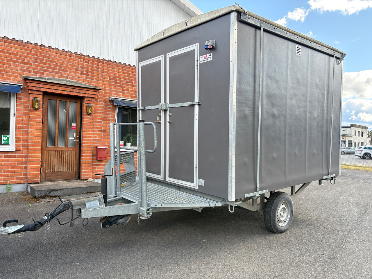Arbetsvagnar RVT-4 - Construction container, Trailer: picture 1 Arbetsvagnar RVT-4 - Construction container, Trailer: picture 1