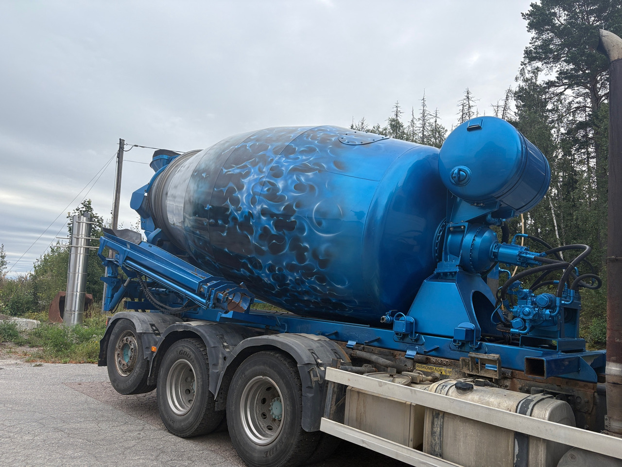 IMER Group / MSM LT9,7HSL - Concrete mixer drum: picture 1 IMER Group / MSM LT9,7HSL - Concrete mixer drum: picture 1