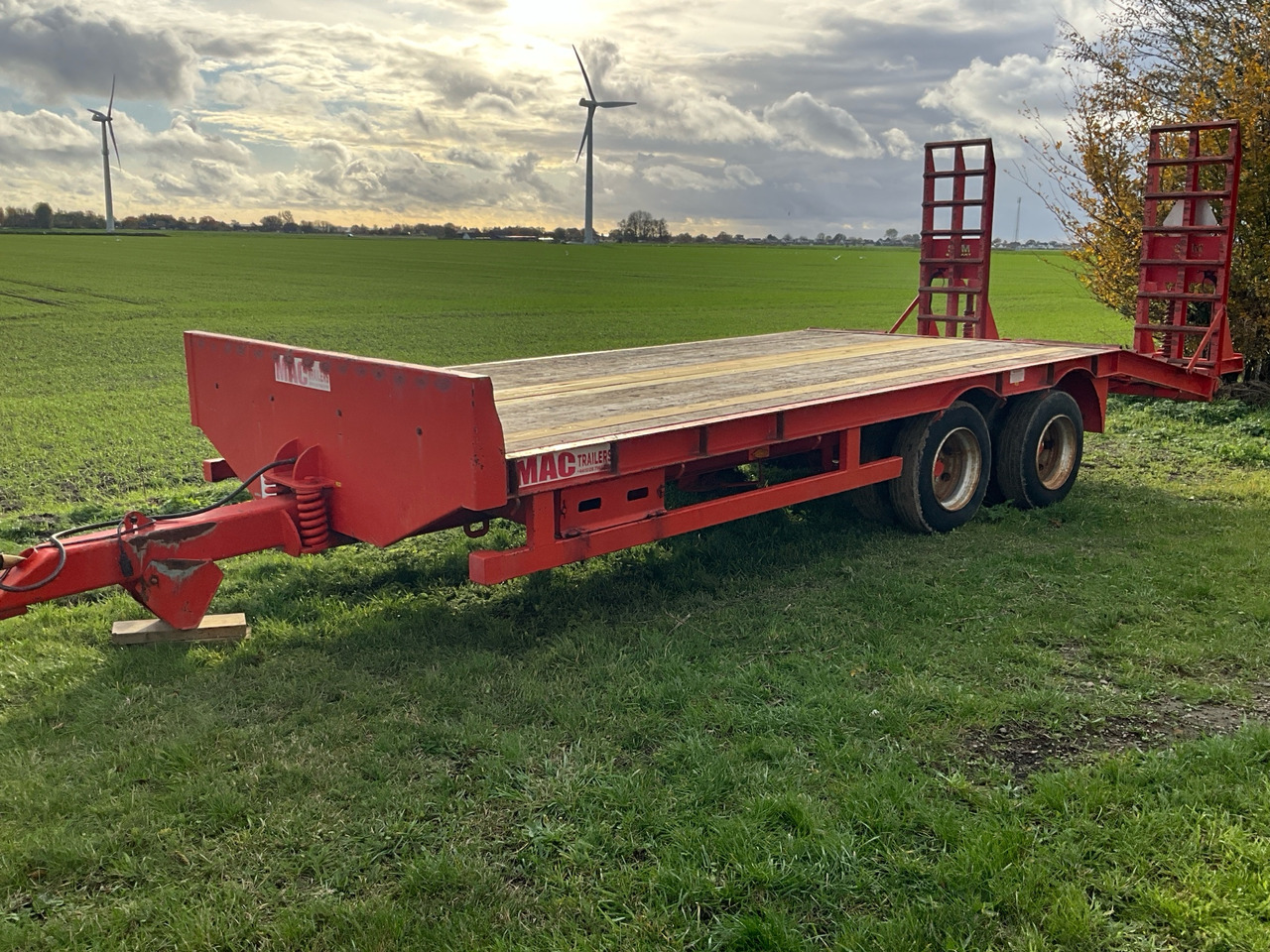 MAC Trailers  - Low loader trailer: picture 1 MAC Trailers  - Low loader trailer: picture 1