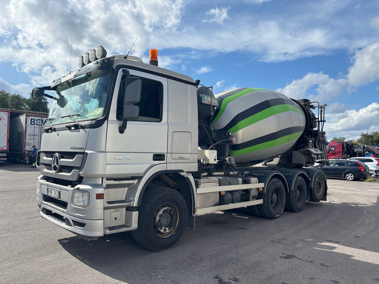 Mercedes-Benz Actros 2646 - Concrete mixer truck: picture 1 Mercedes-Benz Actros 2646 - Concrete mixer truck: picture 1