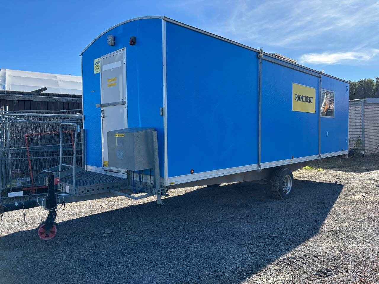 Norrlandsvagnar OMF6-30D - Construction container, Trailer: picture 1 Norrlandsvagnar OMF6-30D - Construction container, Trailer: picture 1