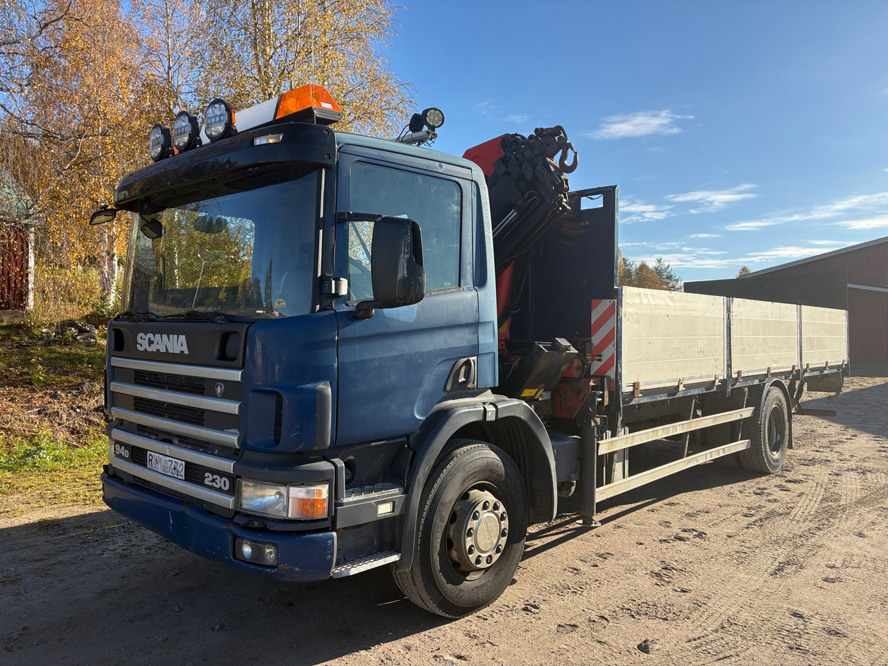 Scania 94D - Dropside/ Flatbed truck: picture 1 Scania 94D - Dropside/ Flatbed truck: picture 1