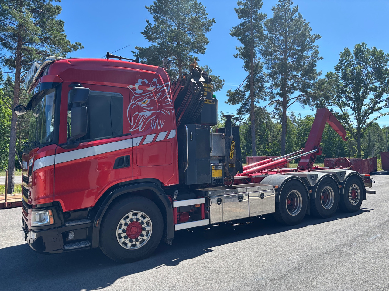 Scania G500 8X4 - Hook lift truck: picture 1 Scania G500 8X4 - Hook lift truck: picture 1