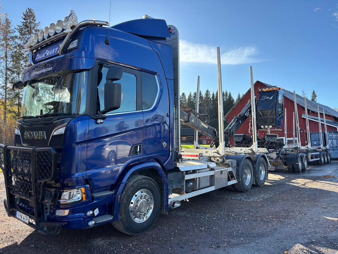 Scania R650 B 6X4 NB - Timber truck, Crane truck: picture 1 Scania R650 B 6X4 NB - Timber truck, Crane truck: picture 1