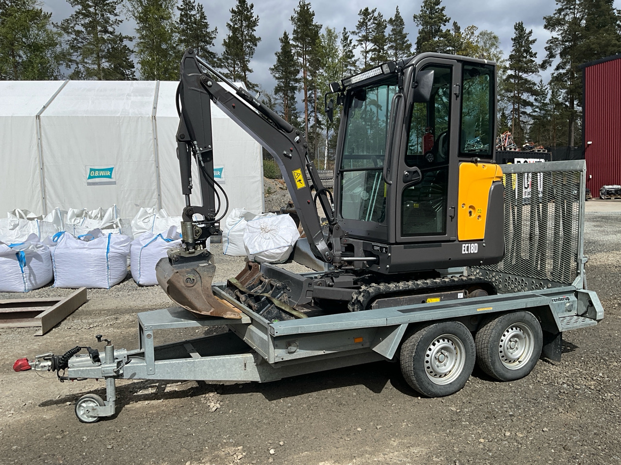 Volvo EC18D - Excavator: picture 1 Volvo EC18D - Excavator: picture 1