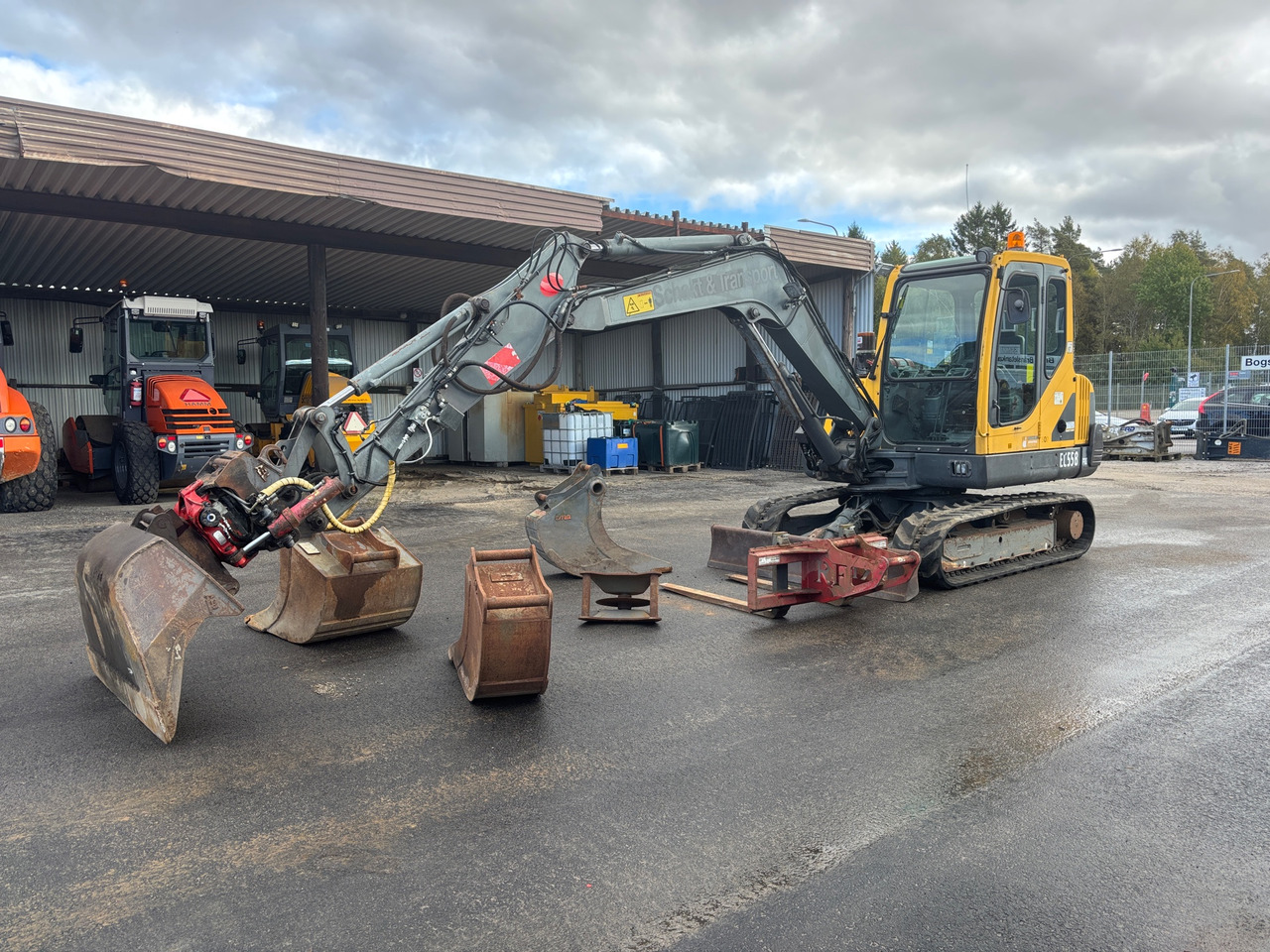 Volvo EC55B - Excavator: picture 1 Volvo EC55B - Excavator: picture 1