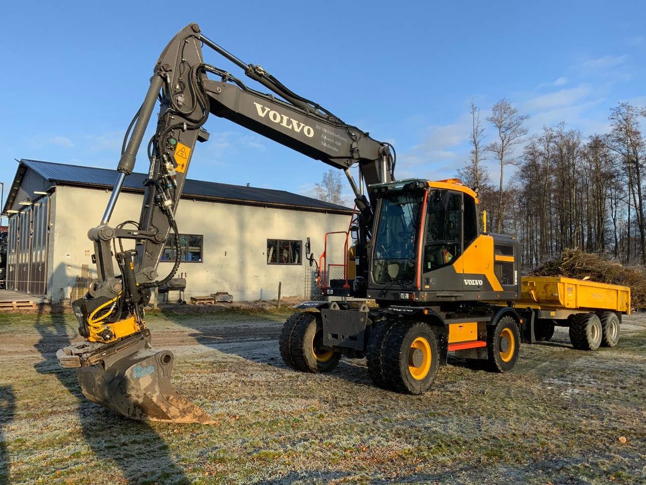 Volvo Waldung-Kärran EW160E - Excavator: picture 1 Volvo Waldung-Kärran EW160E - Excavator: picture 1